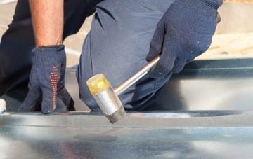 Sgoir Beag metal flat roofing repairs