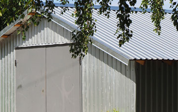 repairing Sgoir Beag metal garage roofing