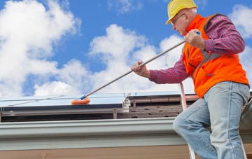 Sgoir Beag soft wash roof cleaning